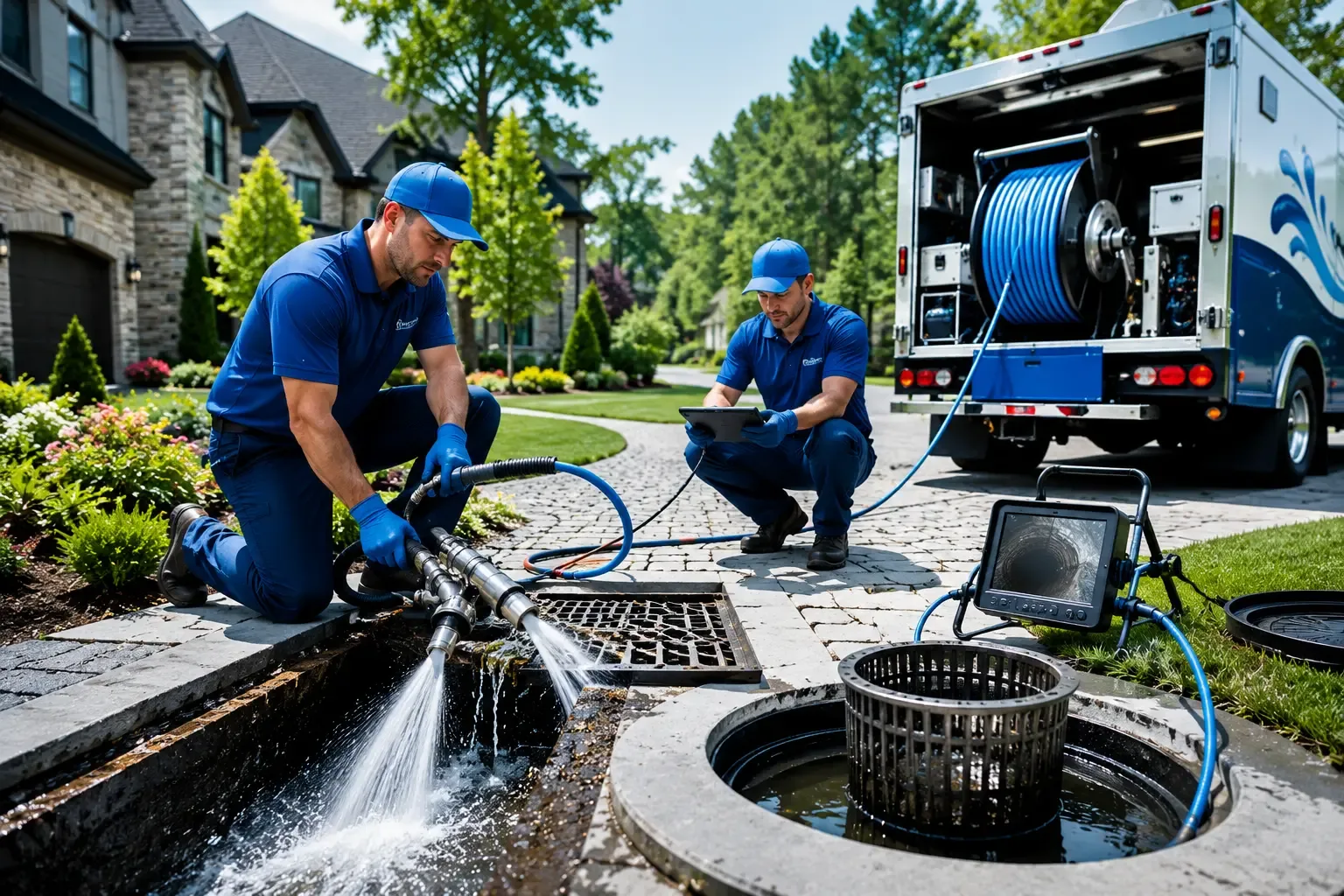 Local outdoor drain cleaning professionals in Summerfield, TX