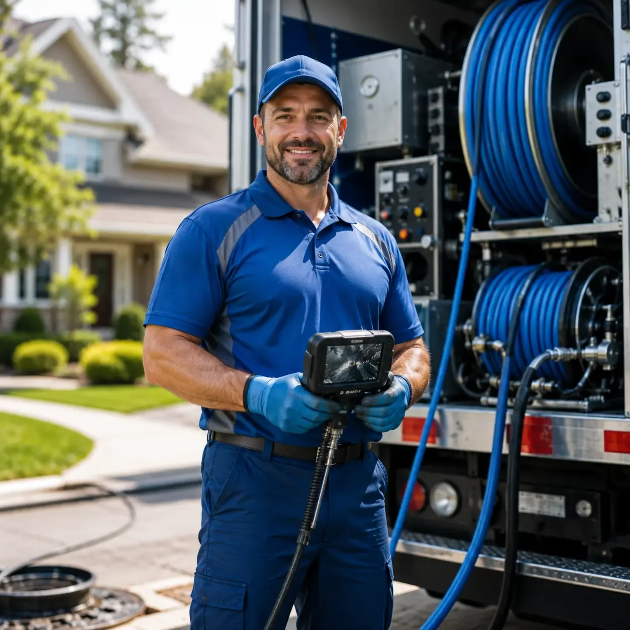 Local outdoor drain cleaning specialists in Summerfield, TX